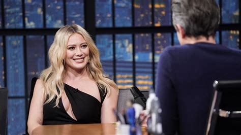 How I Met Your Father Star Hilary Duff Wore A Daring See Through Dress And Floored Fans