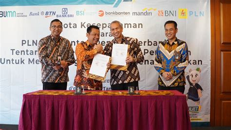 Bank Banten Jajaki Kerjasama Dengan PT PLN Persero Unit Induk