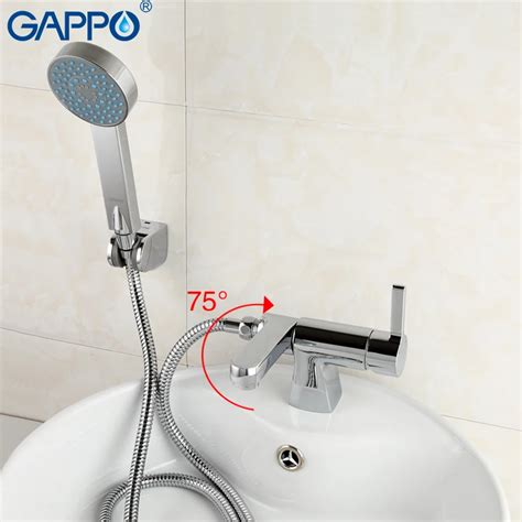 GAPPO torneira da bacia tubo flexível handheld chuveiro bacia mixer