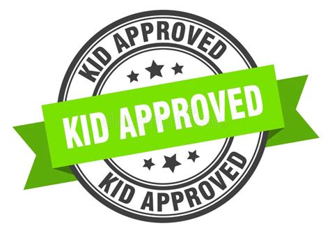 Kid Approved Stock Illustrations Kid Approved Stock Illustrations