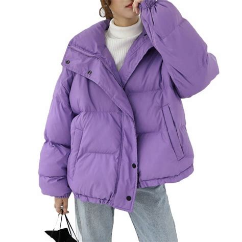 Purple Winter Jacket - Jackets