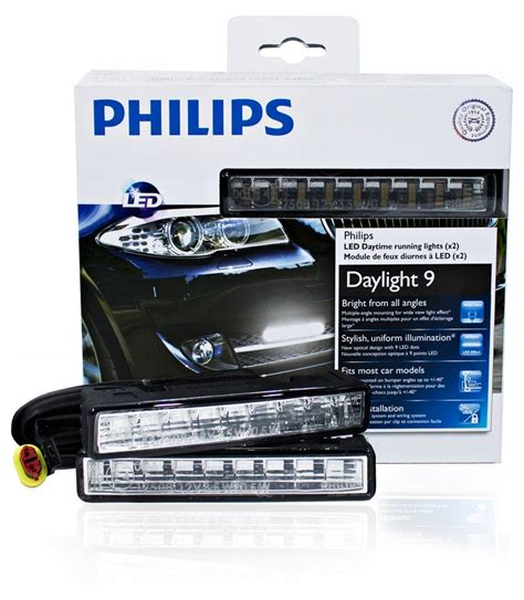 ŚWIATŁA DO JAZDY DZIENNEJ PHILIPS 9 LED DZIENNE ERLI pl