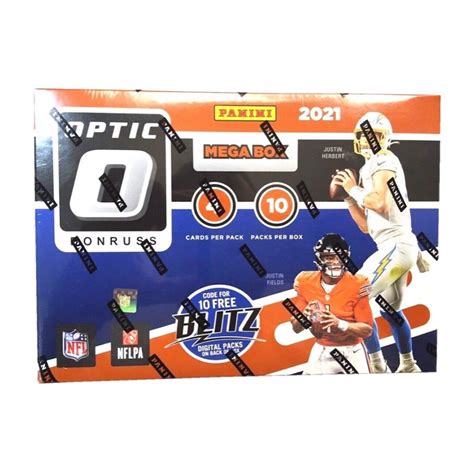 2021 Panini Donruss Optic Football 40 Card Mega Box Bronze Parallels