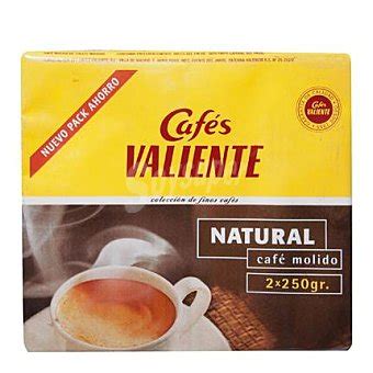 Cafés Valiente Café molido natural Valiente Pack de 2 unidades de 250 g