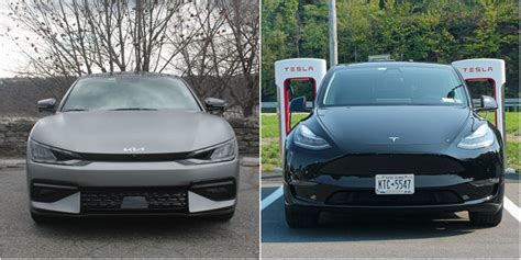 Tesla Model Y Vs. Kia EV6: Comparing the Sporty Electric SUVs - Business Insider