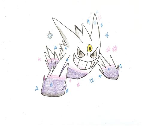 Shiny Mega Gengar Wallpaper - WallpaperSafari