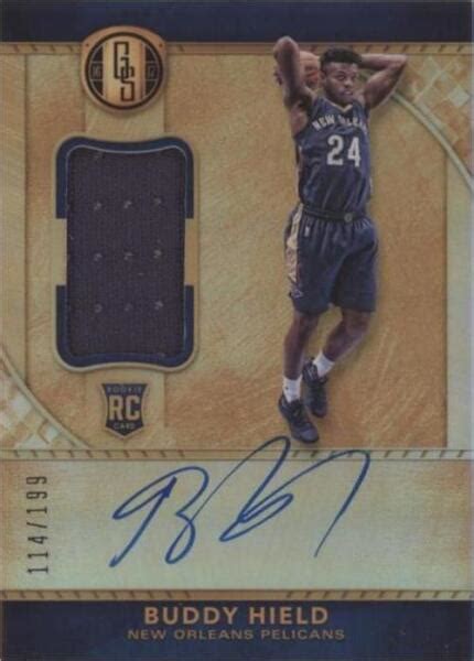 Panini Gold Standard Rookie Jersey Autographs Buddy