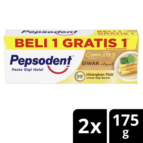 Beli Gratis Pepsodent Pasta Gigi Complete Siwak G Lazada