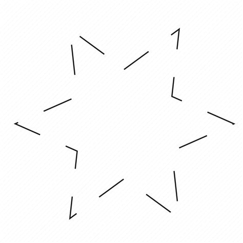 Dotted Outline Point Star Icon Download On Iconfinder