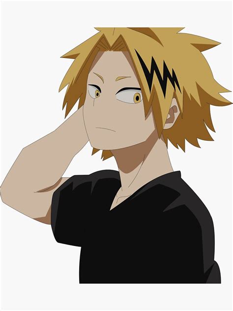 Denki Kaminari Sticker For Sale By Kura97 Redbubble