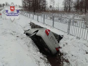 Uwaga Zima Na Drodze I Wypadki Drogowe Gotowe