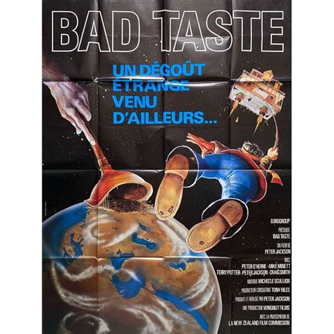 BAD TASTE French Movie Poster - 47x63 in. - 1987