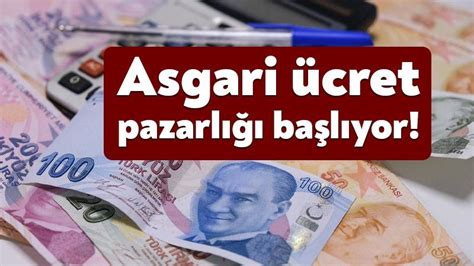 Asgari ücret pazarlığı başlıyor Bağımsız Kocaeli