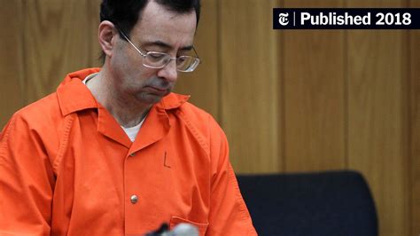 Larry Nassar Is Sentenced To Another 40 To 125 Years In Prison The