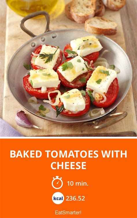 Baked Tomatoes with Cheese recipe | Eat Smarter USA