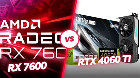 RX 7600 VS RTX 4060 Ti, Comparison, Specs, Price 2023