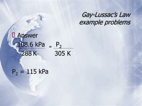 PPT The Temperature Pressure Relationship Gay Lussacs Law PowerPoint Presentation ID 9701724