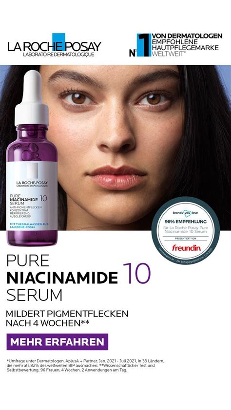 Pure Niacinamide Dermatologisches Serum Bei Pigmentflecken