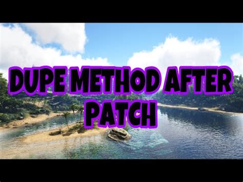 Fast Dupe Method Asa Working After Patch Ark Survival Ascended Youtube