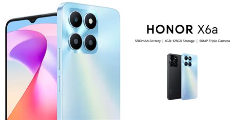 Honor X6a WDY LX2 128GB ROM 6GB RAM Sky Silver