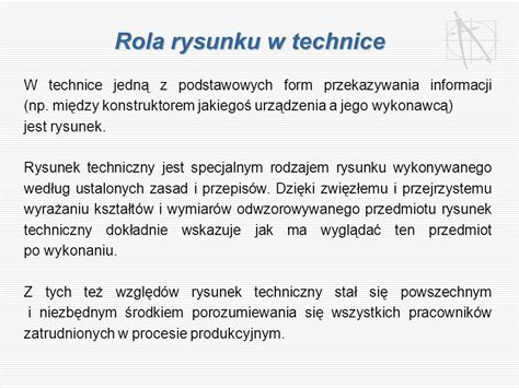 RYSUNEK TECHNICZNY Ppt Pobierz