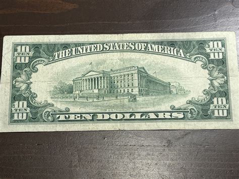 1950-A $10 Dollar Federal Reserve Note - Lightly Circulated - For Sale
