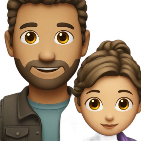 A Young Girl Whith A Old Man Ai Emoji Generator