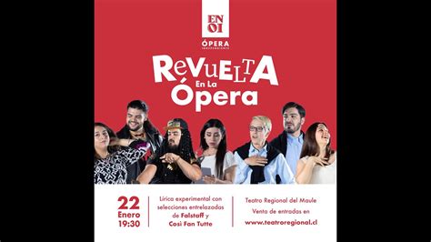 Estreno Revuelta en la Ópera desde el Teatro Regional del Maule