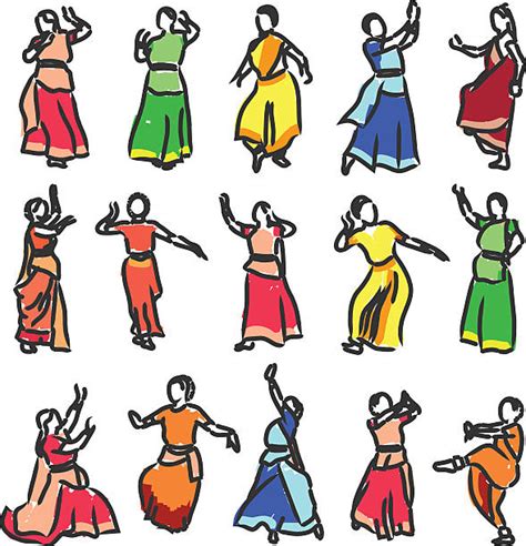 Kathak Dance Illustrations Royalty Free Vector Graphics And Clip Art Istock