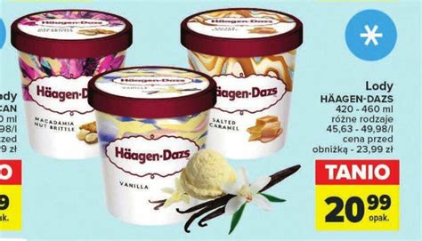 Wszystkie promocje na Lody häagen dazs Wyszukuj i przeglądaj