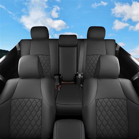 Huidasource Toyota 4Runner Seat Covers Full Set Waterproof Faux