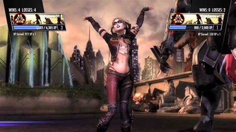 INJUSTICE GODS AMONG US HARLEY QUINN VS WONDER WOMAN YouTube