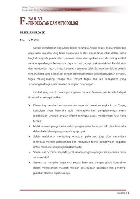 PDF UT 6 Pendekatan Metodologi DOKUMEN TIPS