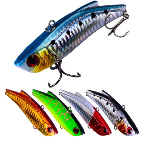 Cm Pc Fishing Lures Plastic Hard Bass Baits Colors Minnow Lures