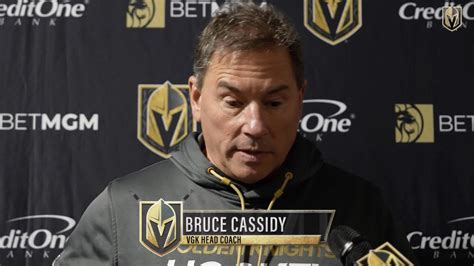 Bruce Cassidy Availability 32 Vegas Golden Knights