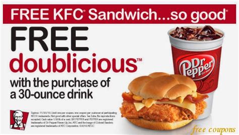 Printable Coupons Kfc Coupons