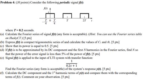 Solved Problem 4 30 Points Consider The Following