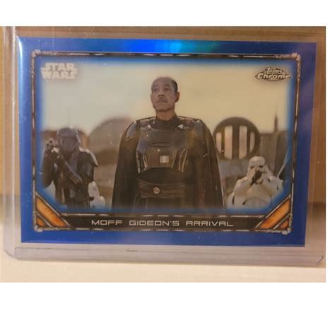 Star Wars The Mandalorian Moff Gideons Arrival Blue