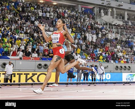 Bahrain S Salwa Eid Naser Wins The Women S 400 Meters Gold Medal With