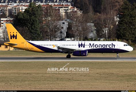 G Zbal Monarch Airlines Airbus A At Innsbruck Photo Id