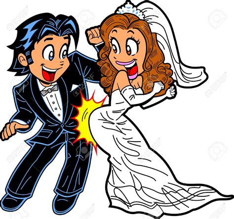 Cartoon Wedding Couple Clipart Free Download On Clipartmag