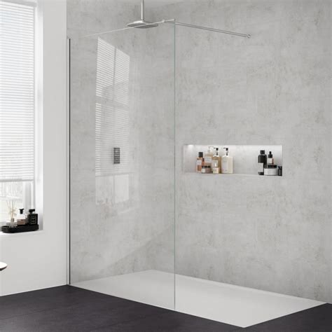 Merlyn Chrome Mm Wetroom Screen Sanctuary Bathrooms