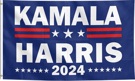 Kamala Harris 2024 Flag 3x5 Ft Harris For President Flags