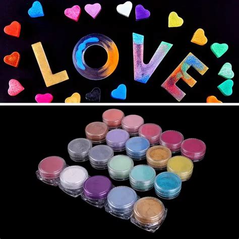 Aliexpress.com : Buy Mica Powder 20 Color Soap Dye Pigment Powder Soap ...