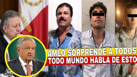 De Ultima Hora AMLO NO SE AGUANTO LAS GANAS DE HABLAR DE LOS HIJOS DEL