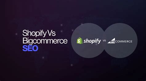 Shopify Vs BigCommerce SEO Features Comparison More