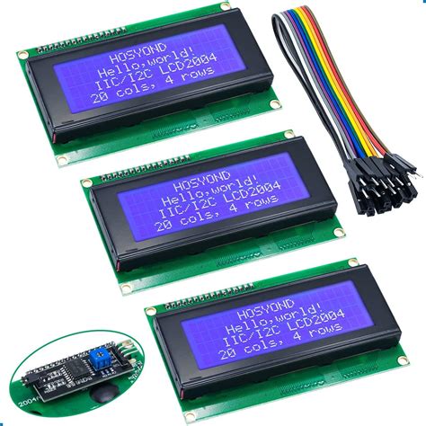 Hosyond Pcs Iic I C Lcd Module X Lcd Screen Module Display