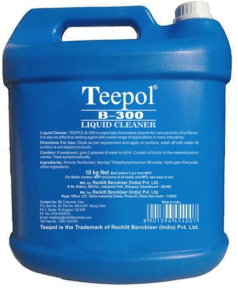 Teepol Liquid Cleaning Chemical For Industrial At Rs 82litre In Kalyan