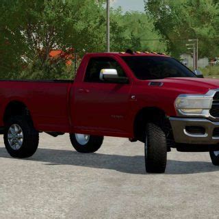 Ram Single Cab Long Bed V Fs Mod Farming Simulator Mod