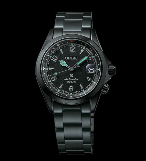 Seiko Prospex Le Alpinist Black Series Night Vision Mens Stainless Wa